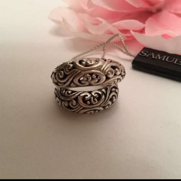 SAMUEL B STERLING HOOPS - Picture 3 of 7